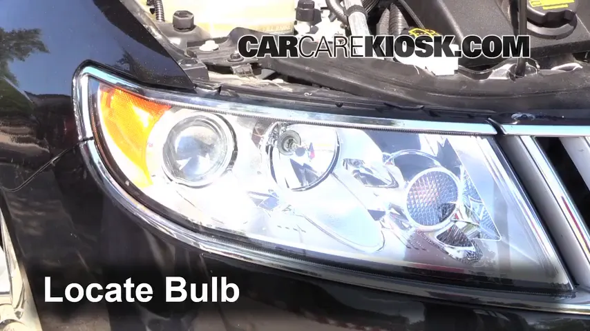 2011 Lincoln MKZ 3.5L V6 Lights Highbeam (replace bulb)